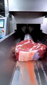 Inside a Modern Beef Factory: From Whole Beef to Frozen Beef Patties (Full Process) #shorts