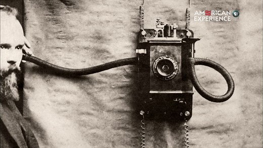 Alexander Graham Bell demonstrated his astonishing new invention, the telephone, at the 1876 Centennial Exposition. One year and one feud with Thomas Edison later, on July 9, 1877, the Bell Telephone Company was formed. | American Experience | PBS