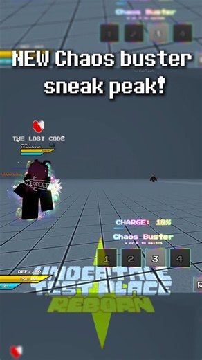NEW Chaos buster sneak peak in UTPR!
