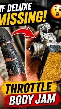 Bike Pickup Khatam 😱 HF Deluxe Throttle Body Repair Full Trick 🔥