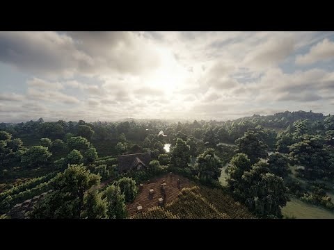 Minecraft Ultra Realistic Terrain - Conquest Reforged Modpack + Bliss Shaders