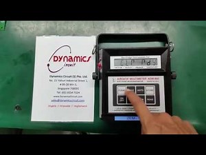 Air Data multi-meter ADM-860C Repaired by Dynamics Circuit (S) Pte. Ltd.