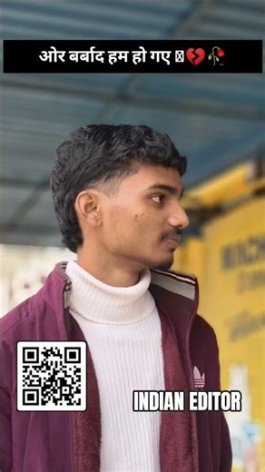 Qr Code Video Editing In Vn App | Labon Ko Video Editing | Vn App#edit#trendingreels#coupleedits