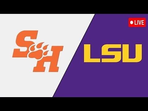 LSU vs Sam Houston LIVE | NCAA Man's College Baseball 2025 Full Match - Cajunomics