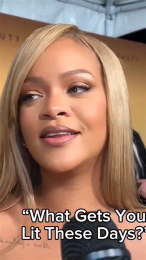 rihanna speaks on having a lit time trending #rihanna | Rihanna Fans Club
