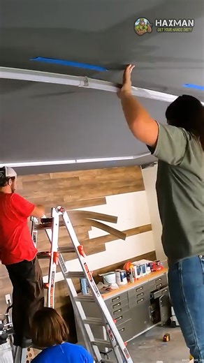 DIY Garage Makeover On A Budget! #Makeover #HomeImprovement #glowup | Haxman