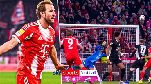Harry Kane scores STUNNER for Bayern in Wolfsburg thrashing!