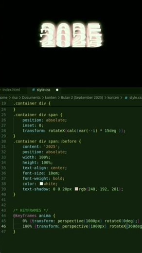#cssanimation #csstutorials #learncss