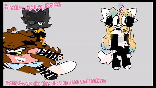 Everyone Do The Flop Meme Animation | Laura Kit
