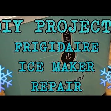 DIY Frigidaire (EFIC108-B-BLUE) Countertop Ice Maker Repair