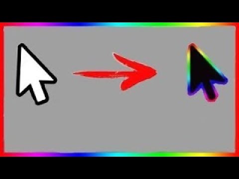 (КАК СДЕЛАТЬ RGB КУРСОР ЗА 2 МИНУТЫ) НЕ КЛИКБЕЙТ
