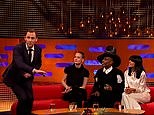 Tom Hiddleston breaks into 'signature move' live on The Graham Norton Show