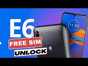 Motorola Moto E6 Network Unlock Code