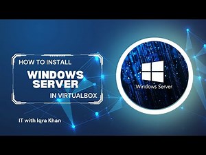 Window server installation on VirtualBox 2025 | Easy setup for beginners #windowsserver
