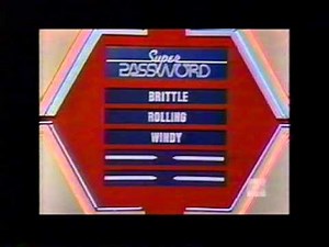 Super Password - Kathy/Mark