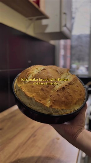 Homemade Balkan Bread Recipe with Simple Measurements
