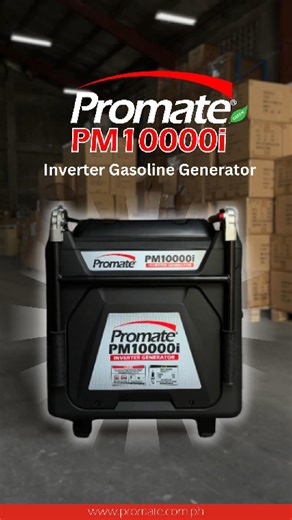 Introducing the Promate PM10000i Gasoline Inverter Generator! #SaPromateMayPOWER 😎 #Promate #Philippines #TatakPromate #power #gasoline #inverter #generator #foryoupage #fypシ゚ #viralvideo #reel | Promate Generators, Philippines