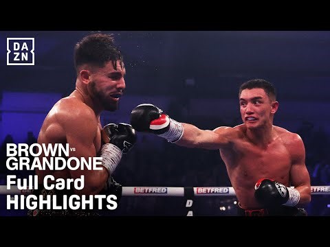 Pat Brown vs. Federico Javier Grandone Full Card Highlights