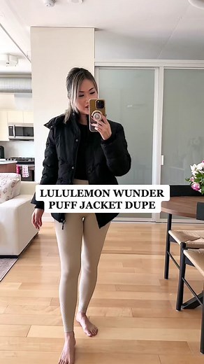 Best Lululemon Wunder Puff Jacket Dupe on Amazon!