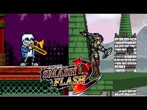SSF2 Mod: Resprite Sans + SSB4 Link
