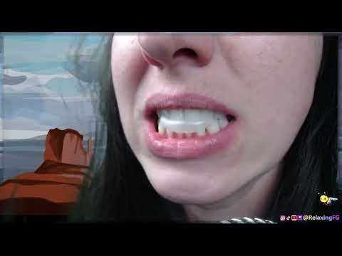 ASMR - Close Up Gum Chewing