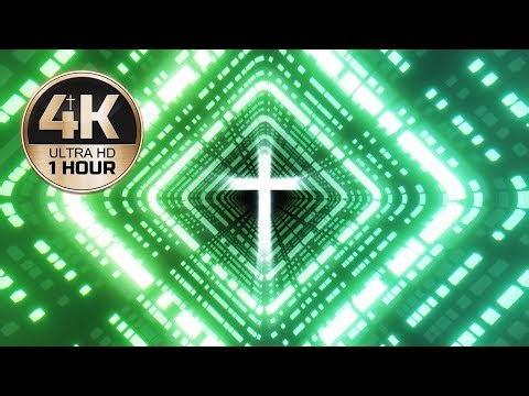 4K Dynamic Cross Worship Loop | Vibrant and Energetic Praise Background