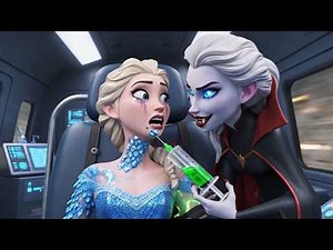 🧪 S.O.S! Vampire Elsa’s Crazy Experiment 🩸 Can Anna Save Her in Time? ❄️🔥 Frozen Horror Story