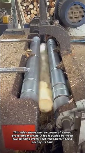 The Incredible Efficiency of an Automated Wood Bark Removal System