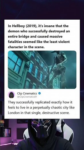 Hellboy 2019 Demon Who Destroyed Bridge Seemed Like the Least Violent Character