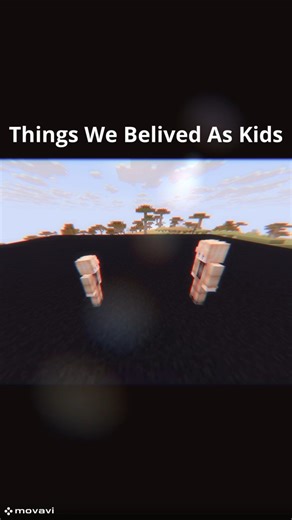 Things We Believed As Kids Pt 2 [Relatable?] #minecraft