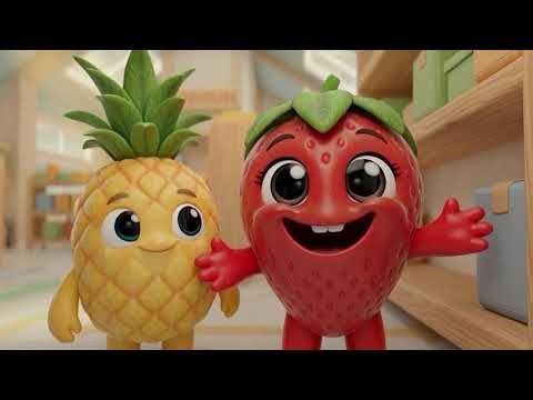 Where is the Banana? 🍌/ Happy Fruit Warehouse 🍌🍓🍍Kids Cartoons