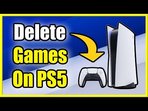 How to Delete GAMES On PS5 & Uninstall from Hard Drive (Fast Method!)