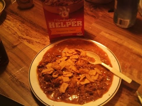 Crunchy taco hamburger helper