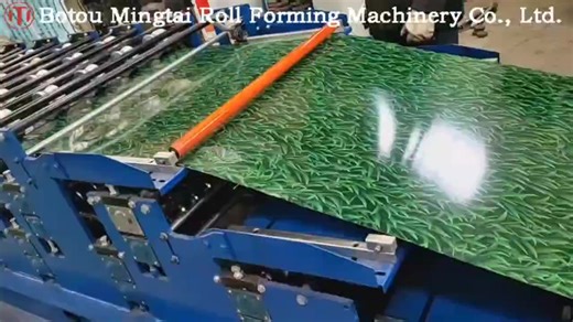 MingTai Roof Tile Making Machine Metal Bending Machine Roll Forming