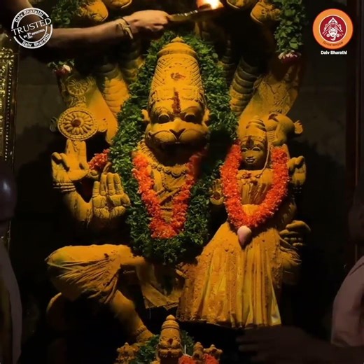 🙏 Narasimha Abhishekam | Divine Worship of Lord Narasimha 🦁🔥