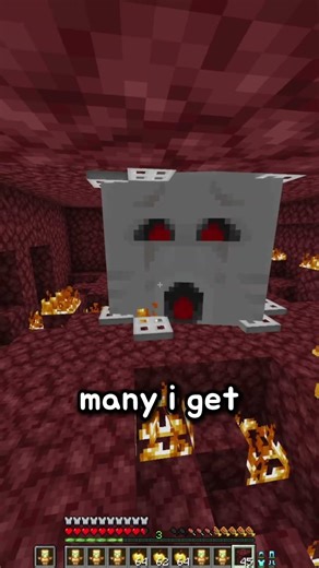 Mining for Netherite with a GHAST...