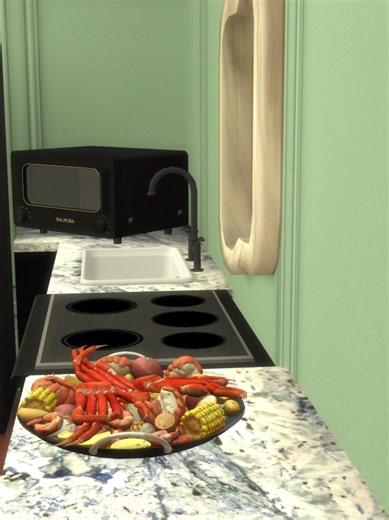 The Sims™ 4 seafood boil! #thesims4 #thesims4mods #sims4