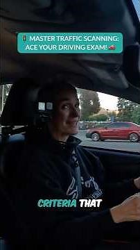 Master Traffic Scanning Ace Your Driving Exam!