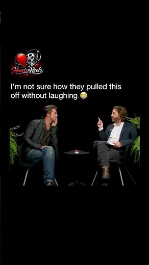 Brad Pitt & Zach Galifianakis’ Awkward Interview Is Comedy Gold 😂