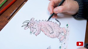 Kinderbuch Grüffelo – so entsteht das Monster, das Millionen Kinder begeistert