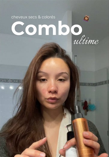 Mon combo cheveux ultime, pour sauver mes cheveux secs et colorés 💆🏽‍♀️ Mon code promo chez Rose Baie: EMMA15 *contient des produits offerts par @RoseBaie Paris @COSRX Official #cheveuxsecs #cheveuxcolorés #huilecheveuxsecs #apresshampoingsansrincage #haircareroutineproducts