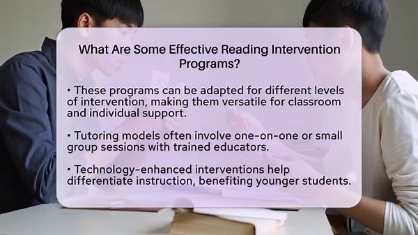 What Are Some Effective Reading Intervention Programs? - Aspiring Teacher Guide