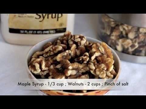 Maple Glazed Walnuts