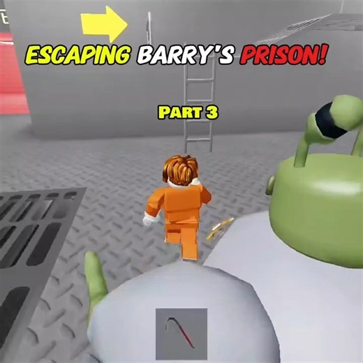 🚨 Can I Escape Barry's Prison? 😱 PART 3 #Shorts