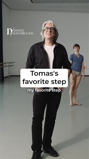 Tomas shows us his favourite step! Join in the fun! This is from his amazing ballet class “Fun Ballet” with Dance MasterClass 🩰 #ballet #ballerina #dancer #dance #learnontiktok