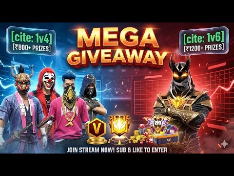 free fire giveaway costom 1v4 pr 800 ka redeem code 🎰