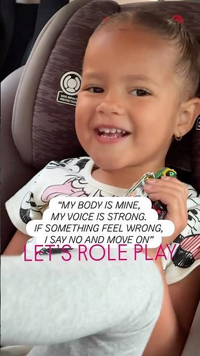 Body safety role play for toddlers