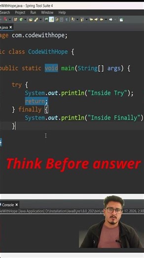 90% Developers Get This Wrong Java Try-Finally | Return in Try.. Will Finally Execute?
