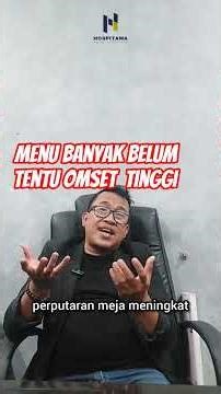 Menu Banyak,Tak Mesti Cuan Gede! #shortvideo #tipsbisnis