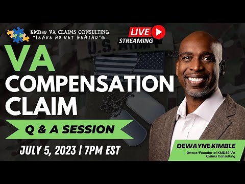 KMD89 Answers Your Questions About The VA Disability Compensation Claims Process